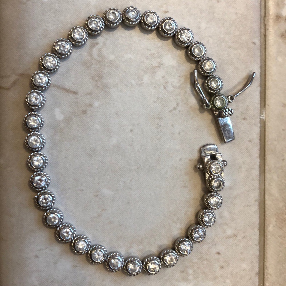 Cubic zirconia bracelet